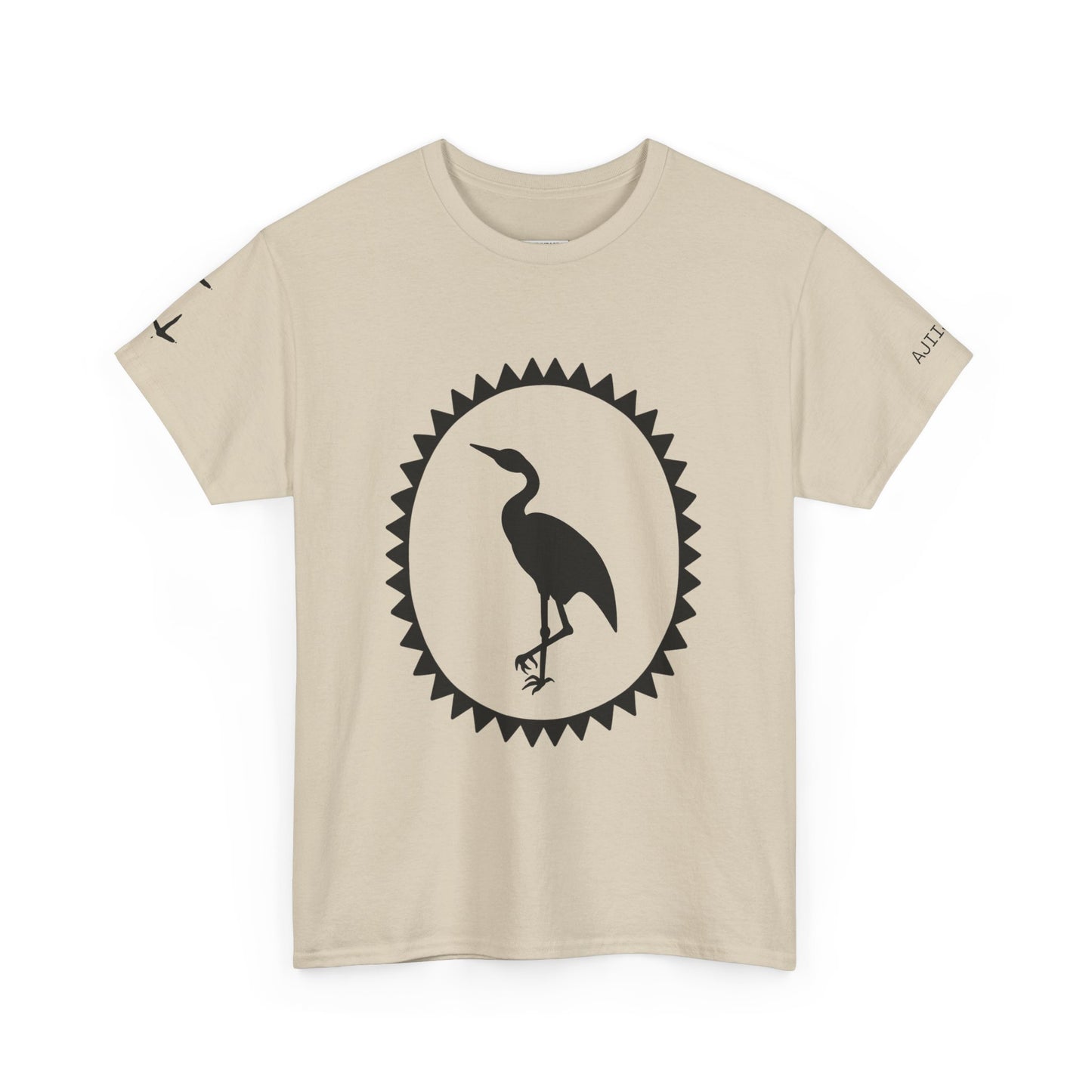 Ajiijaak / Crane Design - Unisex Gildan Heavy Cotton Tee