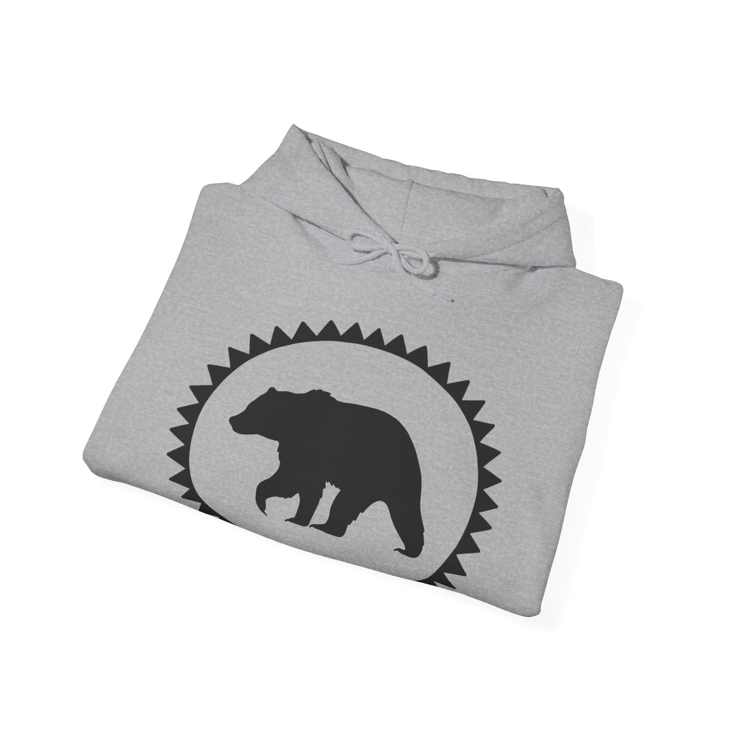 Makwa / Bear Design - Unisex Gildan Heavy Blend™ Hooded Sweatshirt