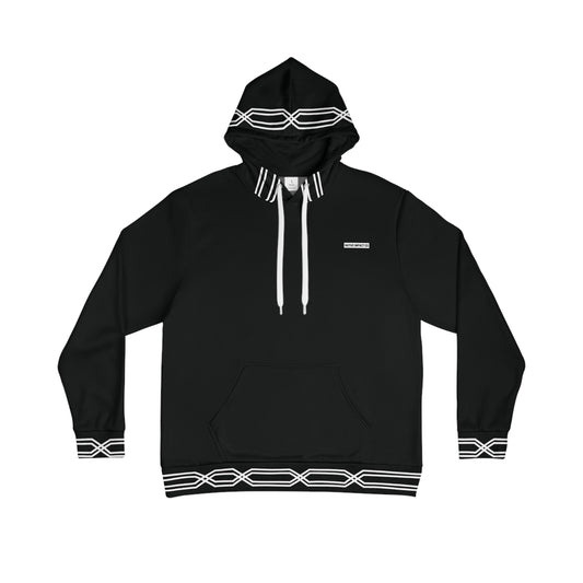 Simple Otter Track Border Design - Unisex Hoodie