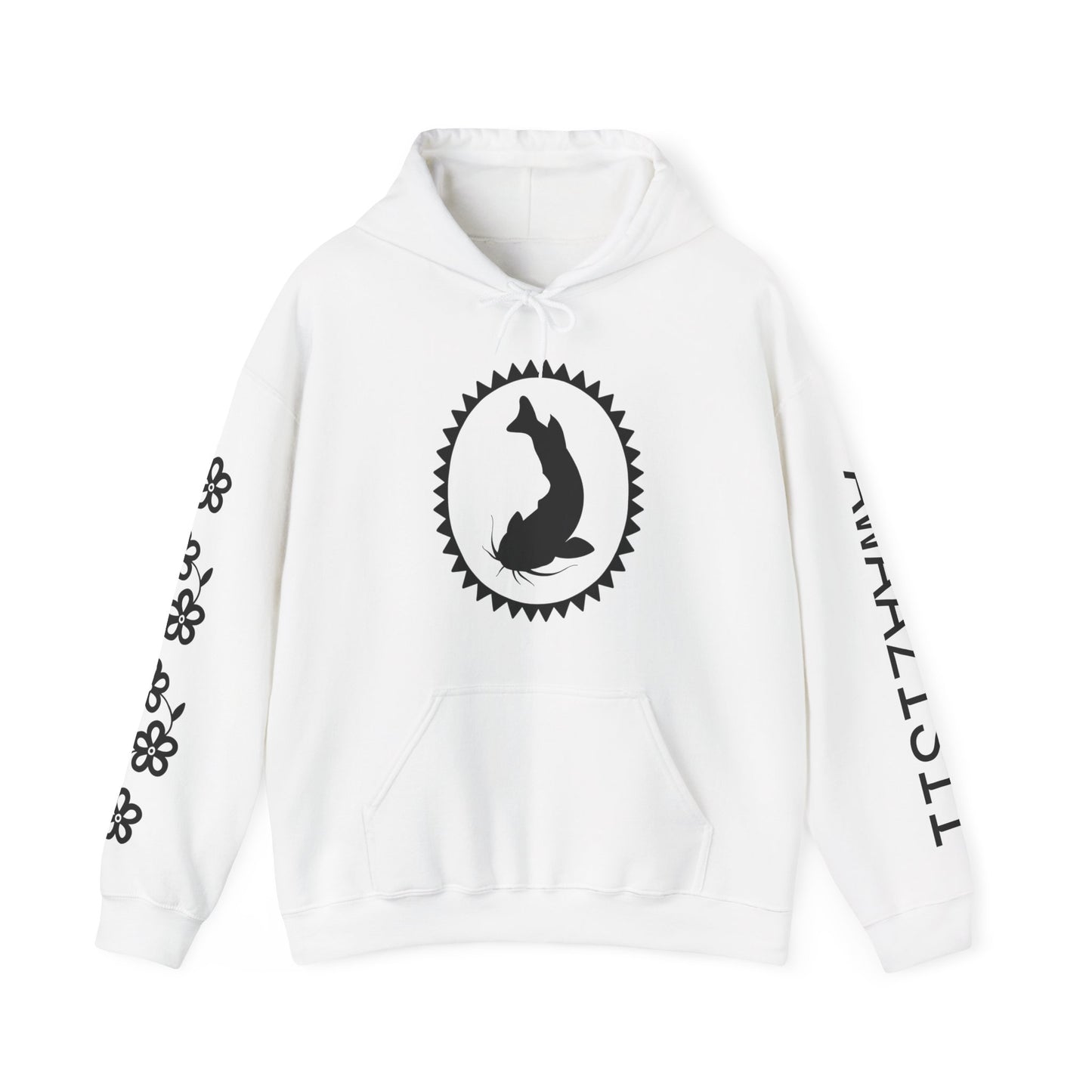 Awaazisii / Bullhead Catfish Design - Unisex Gildan Heavy Blend™ Hooded Sweatshirt