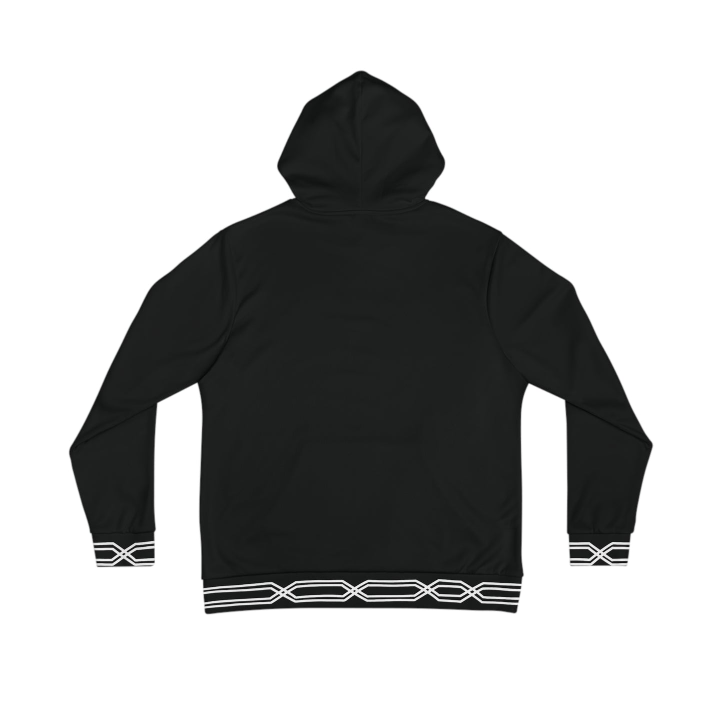 Simple Otter Track Border Design - Unisex Hoodie