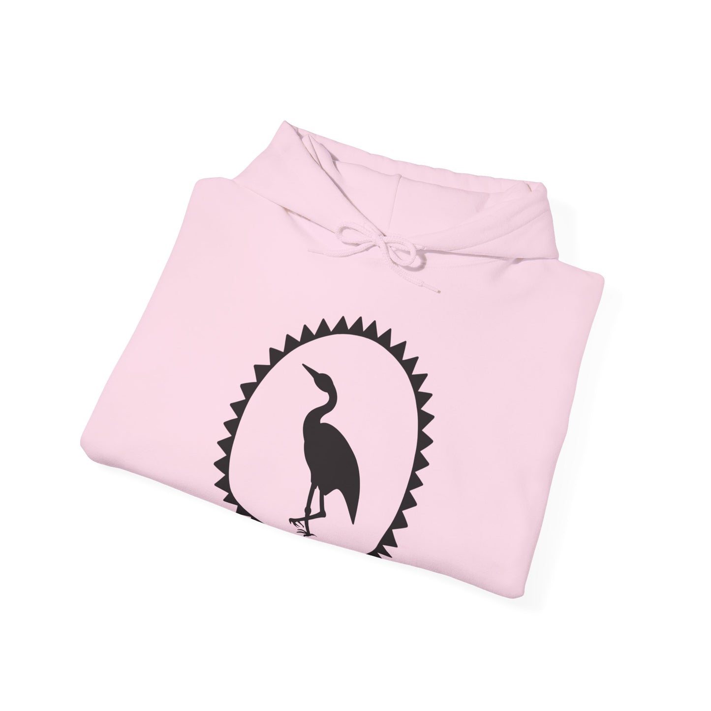 Ajiijaak / Crane Design - Unisex Gildan Heavy Blend™ Hooded Sweatshirt