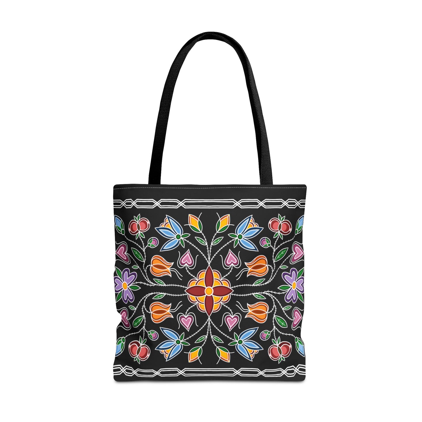 Gashkibidaagan Ojibwe Floral Print Tote Bag