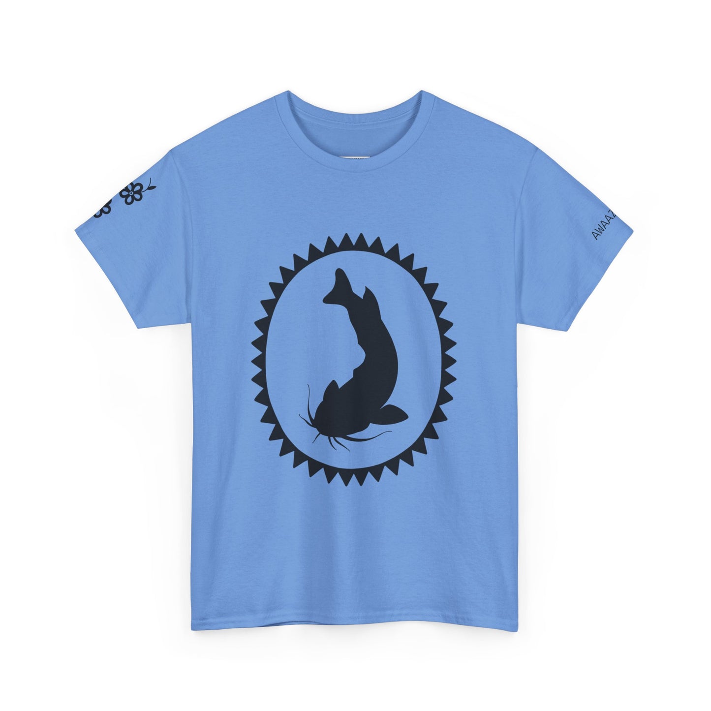 Awaazisii / Bullhead Catfish Design - Unisex Gildan Heavy Cotton Tee