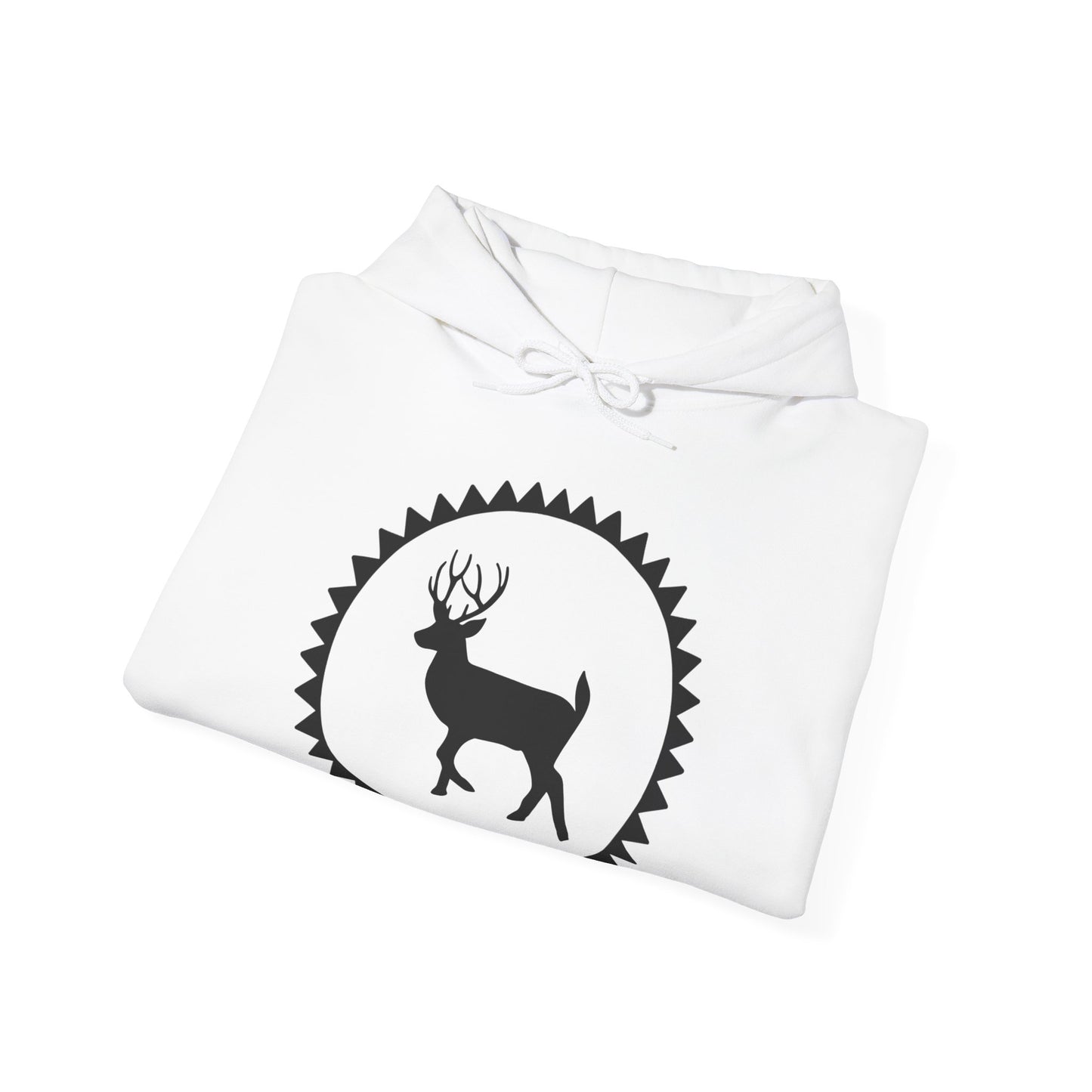 Waawaashkeshkii / Deer Design - Unisex Gildan Heavy Blend™ Hooded Sweatshirt