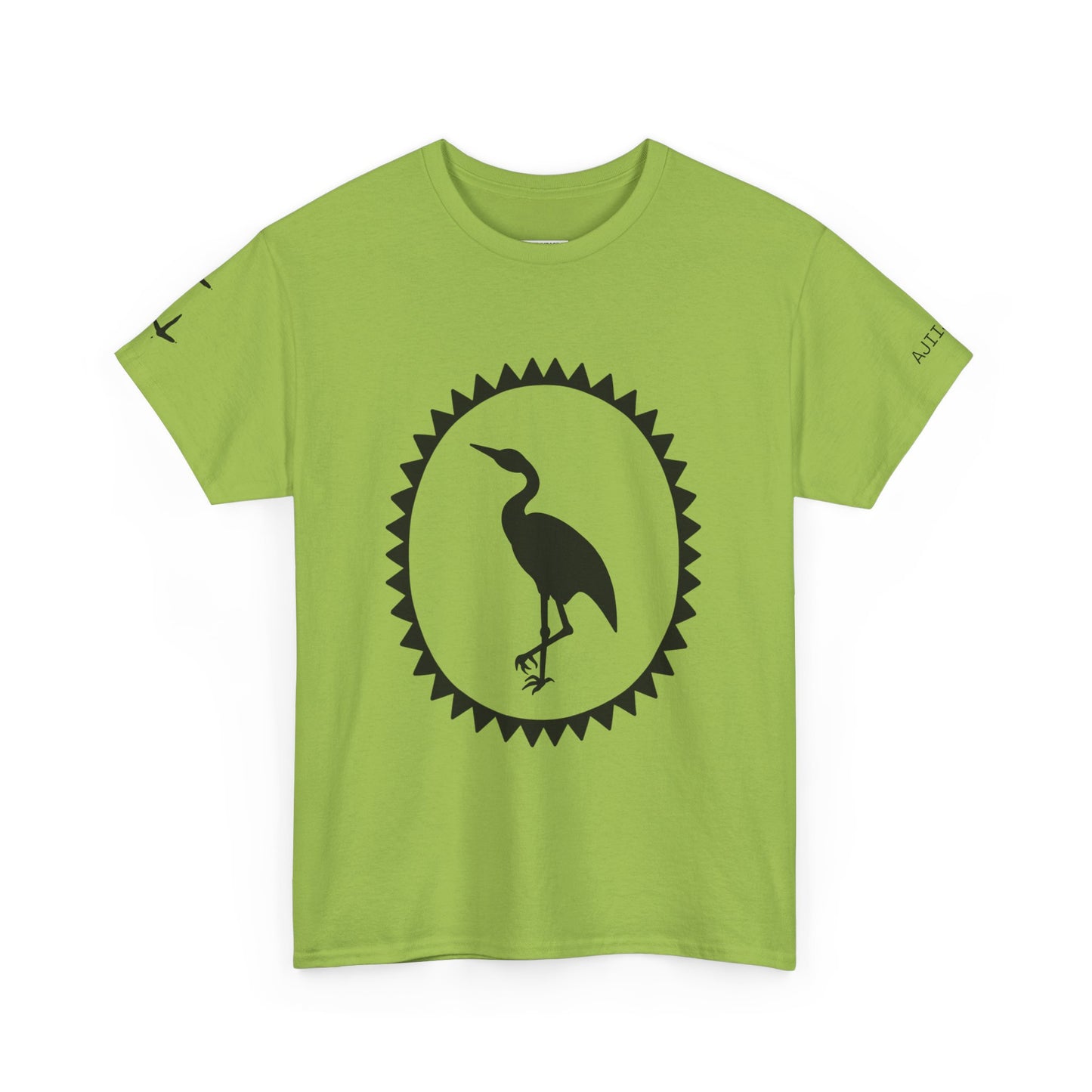 Ajiijaak / Crane Design - Unisex Gildan Heavy Cotton Tee