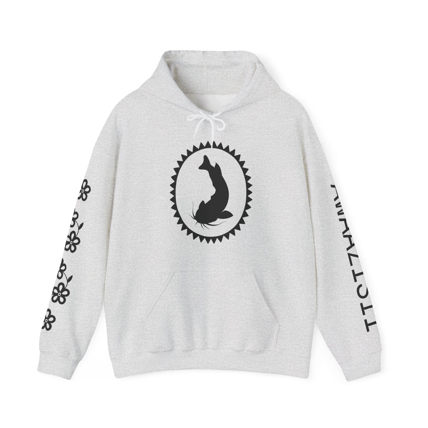 Awaazisii / Bullhead Catfish Design - Unisex Gildan Heavy Blend™ Hooded Sweatshirt