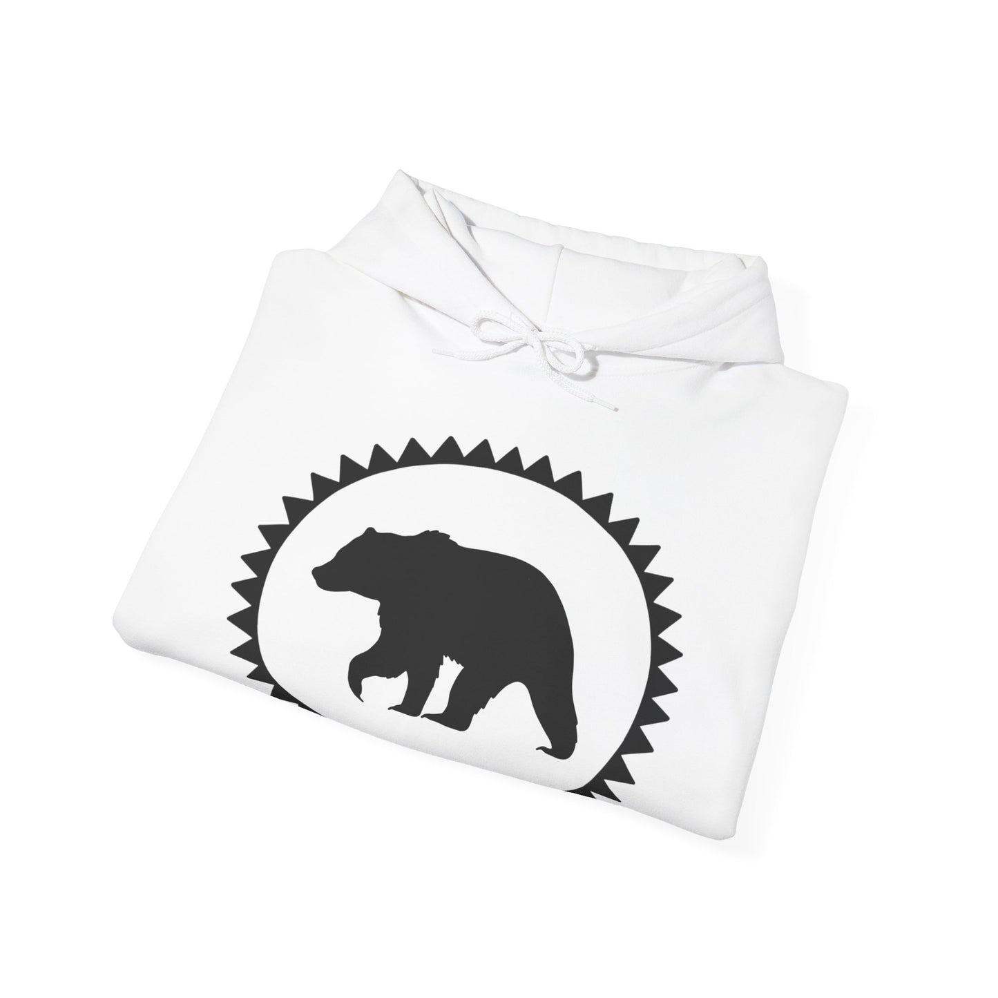 Makwa / Bear Design - Unisex Gildan Heavy Blend™ Hooded Sweatshirt