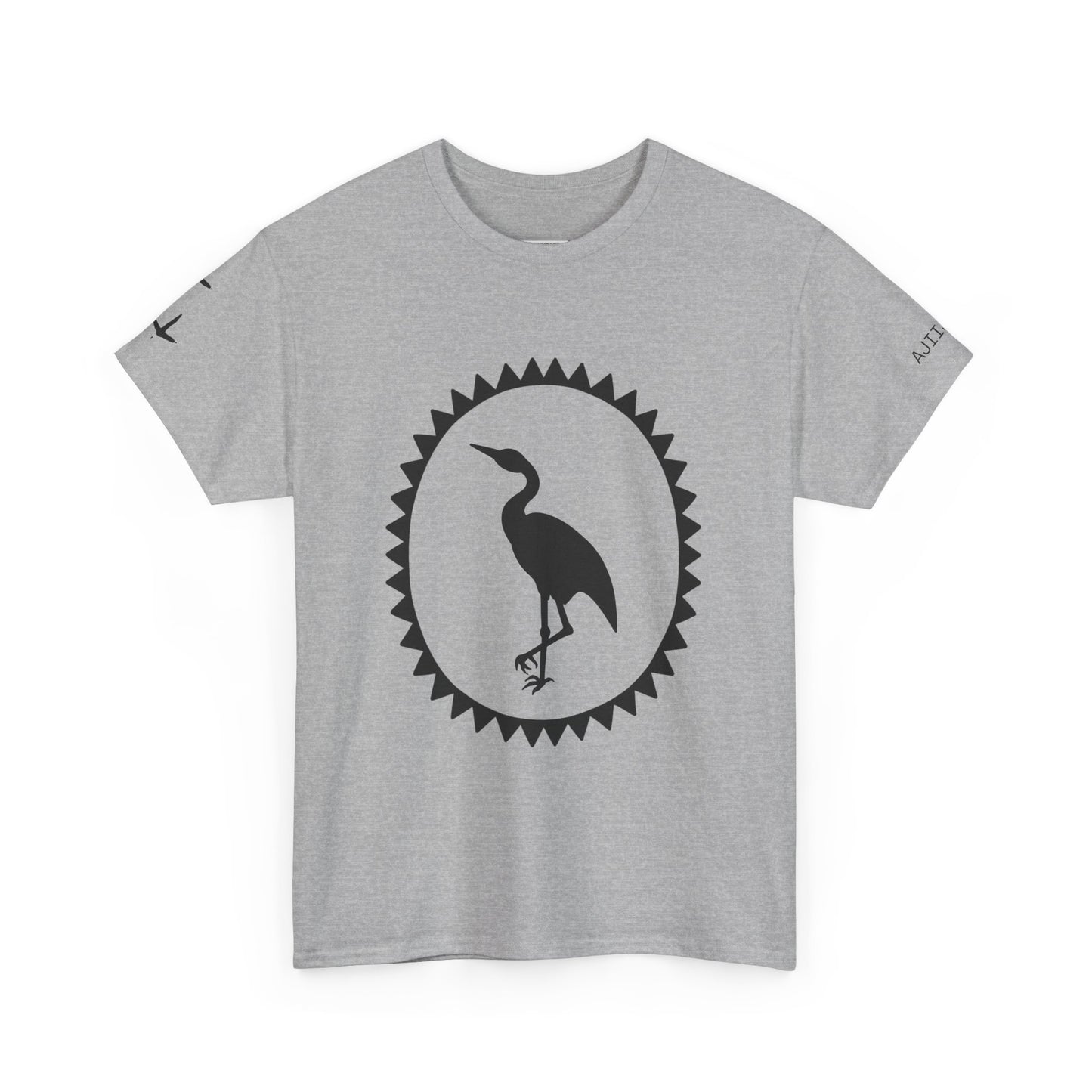 Ajiijaak / Crane Design - Unisex Gildan Heavy Cotton Tee