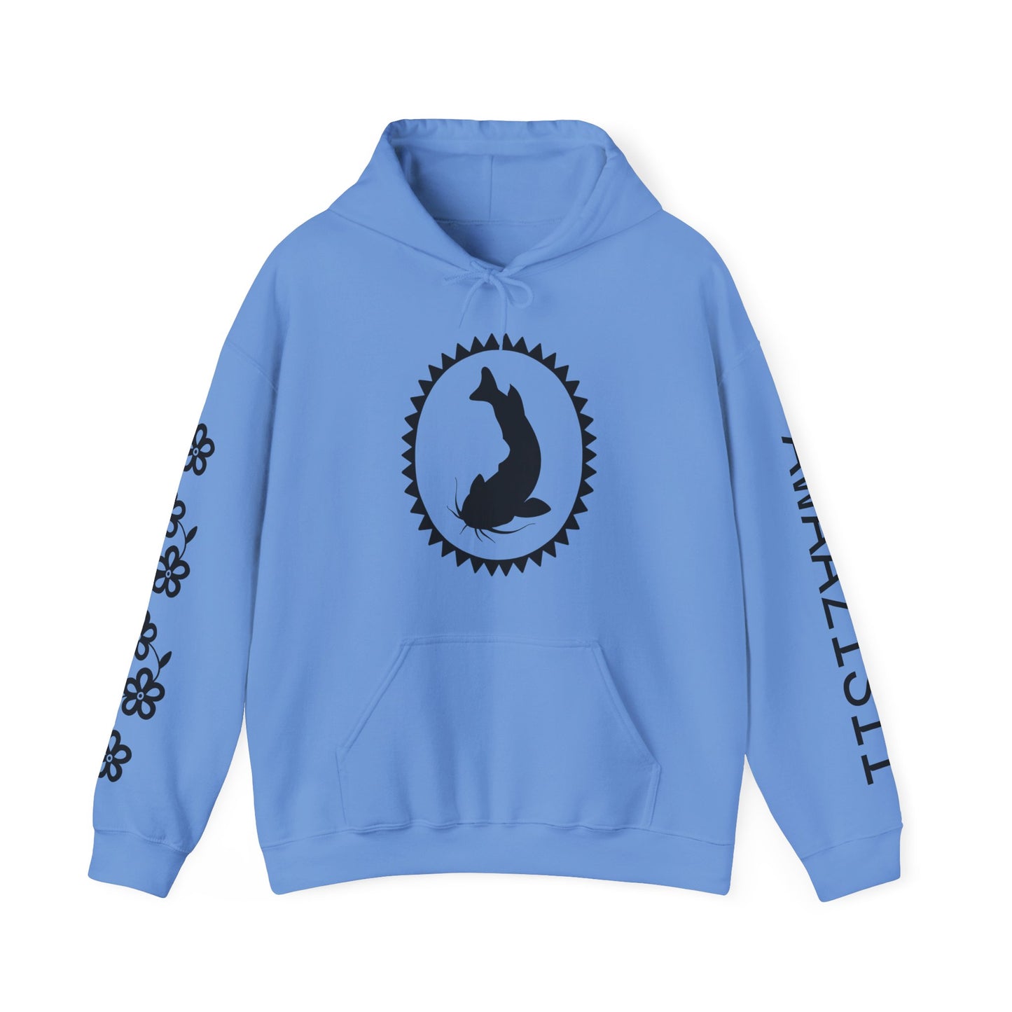 Awaazisii / Bullhead Catfish Design - Unisex Gildan Heavy Blend™ Hooded Sweatshirt