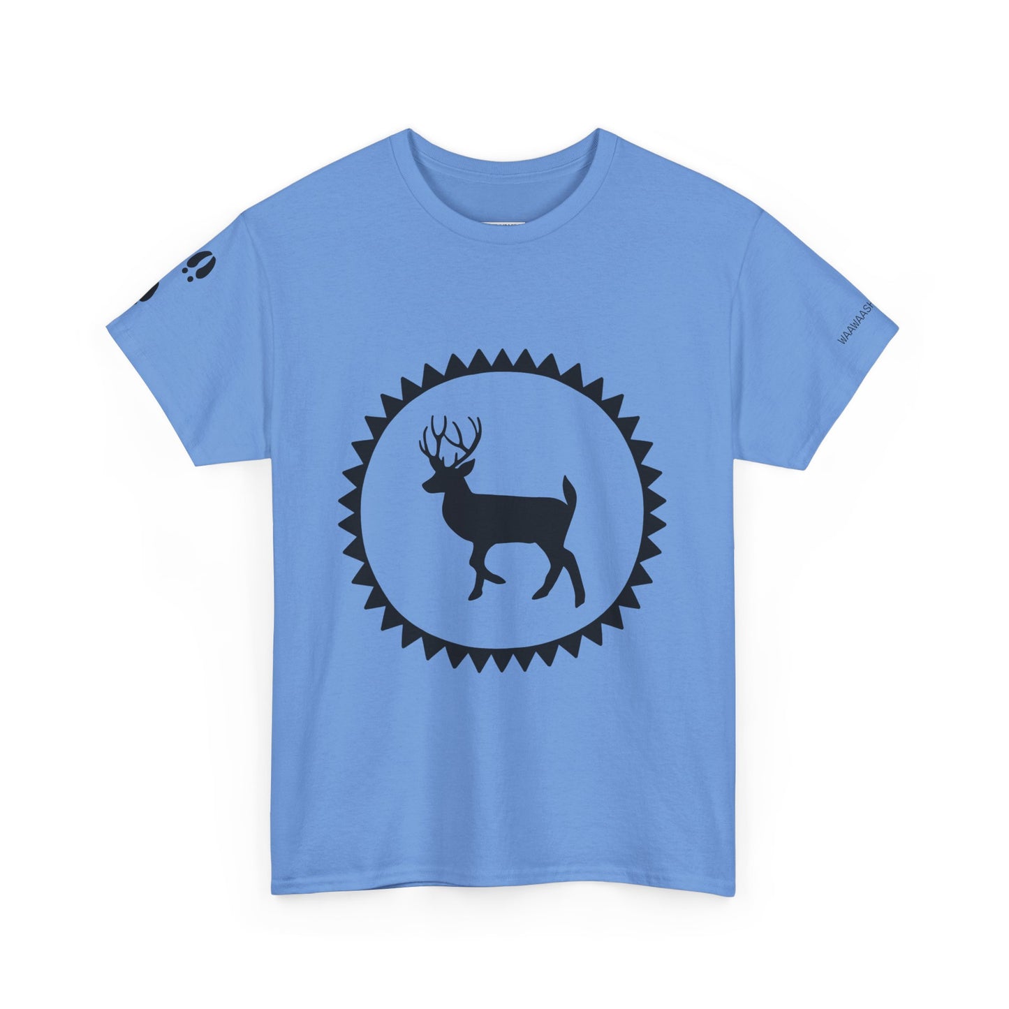 Waawaashkeshkii / Deer Design - Unisex Gildan Heavy Cotton Tee