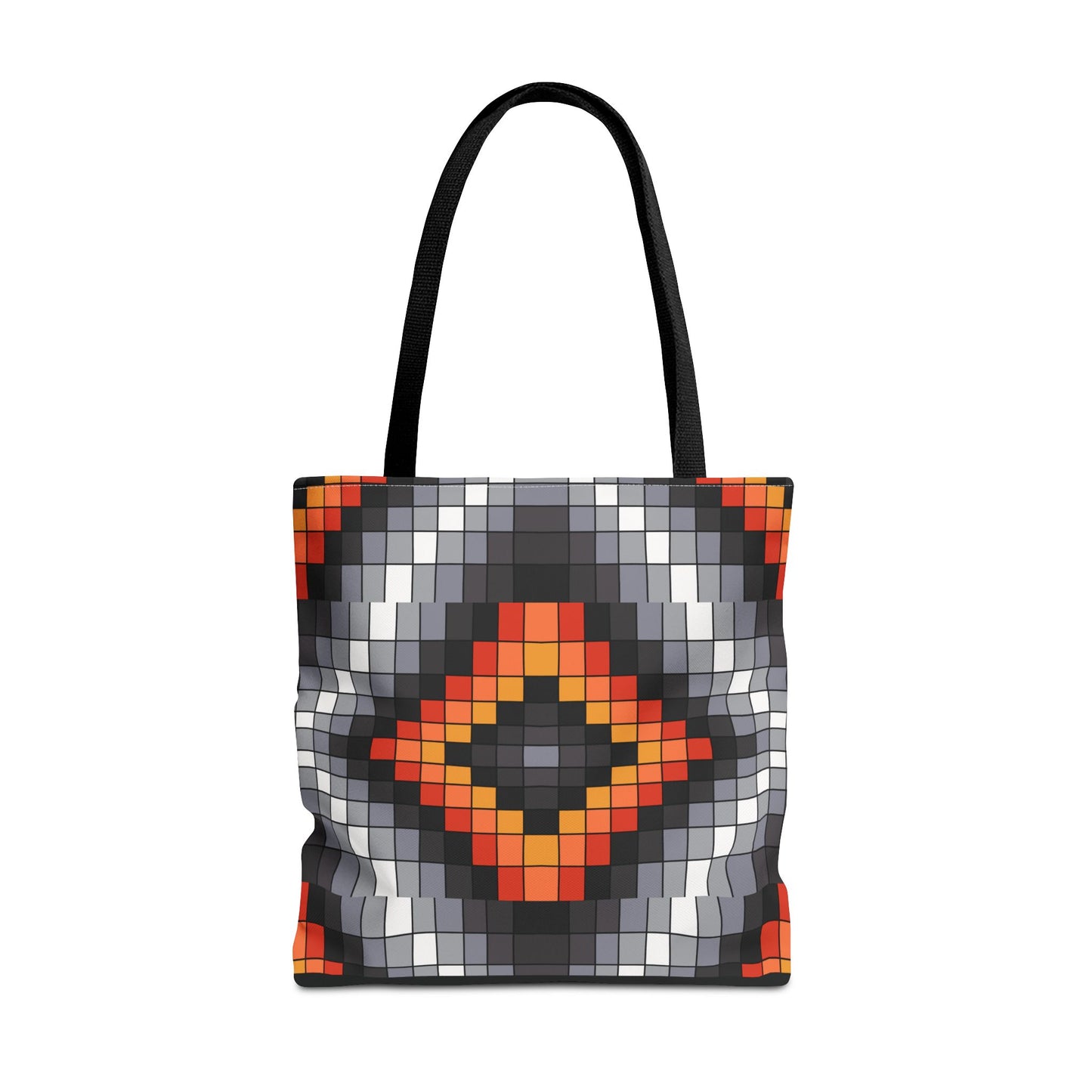 Geometric Design - Tote Bag - Fire Colors