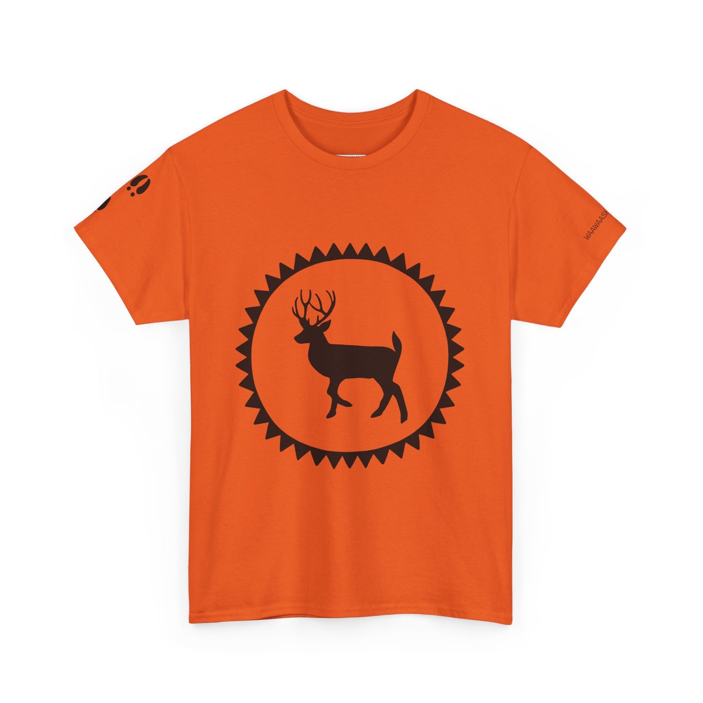 Waawaashkeshkii / Deer Design - Unisex Gildan Heavy Cotton Tee