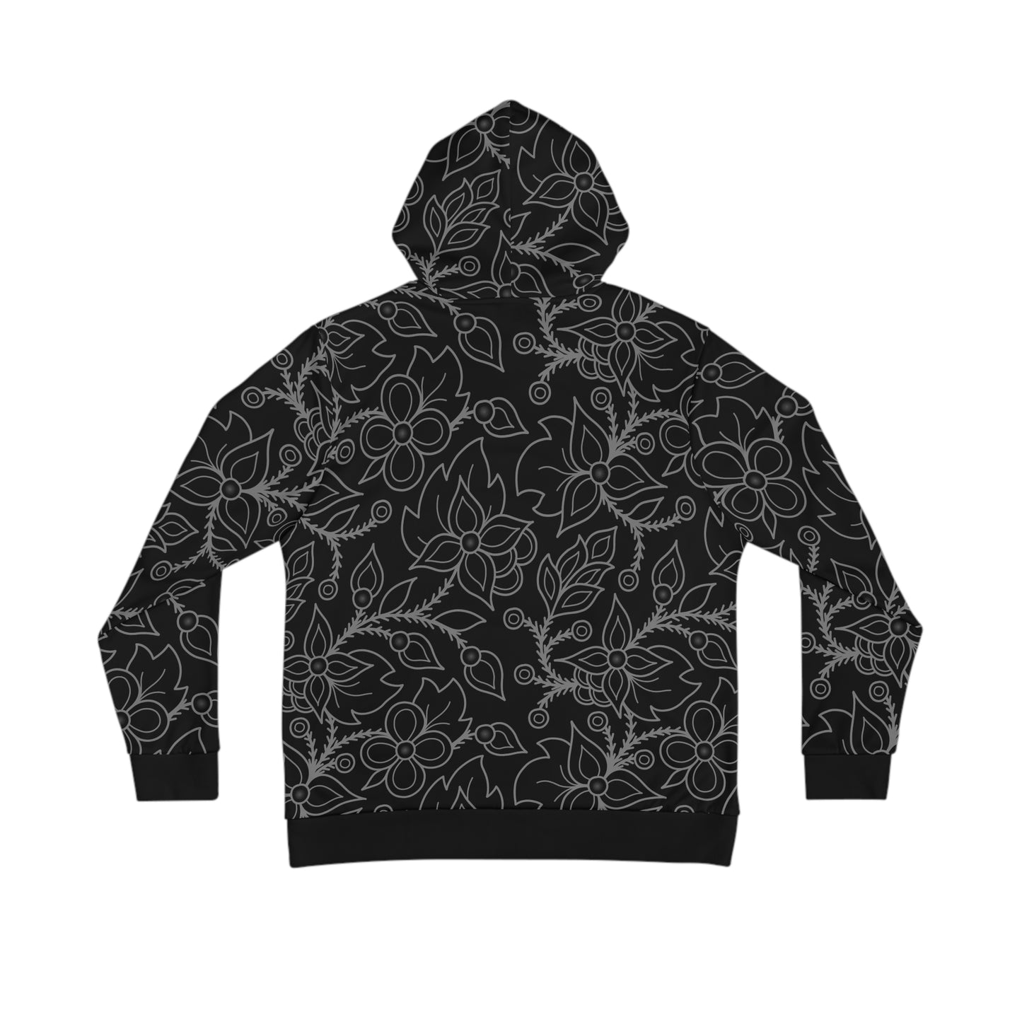 Woodland Ojibwe Floral All-Over-Print - Unisex Hoodie