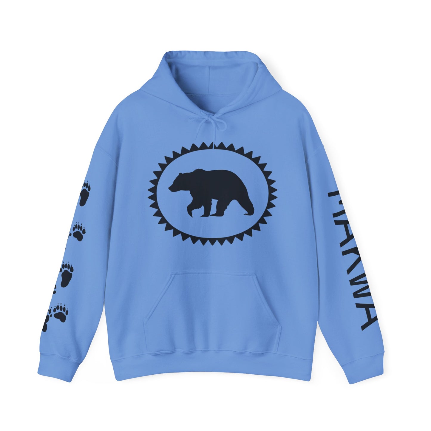 Makwa / Bear Design - Unisex Gildan Heavy Blend™ Hooded Sweatshirt