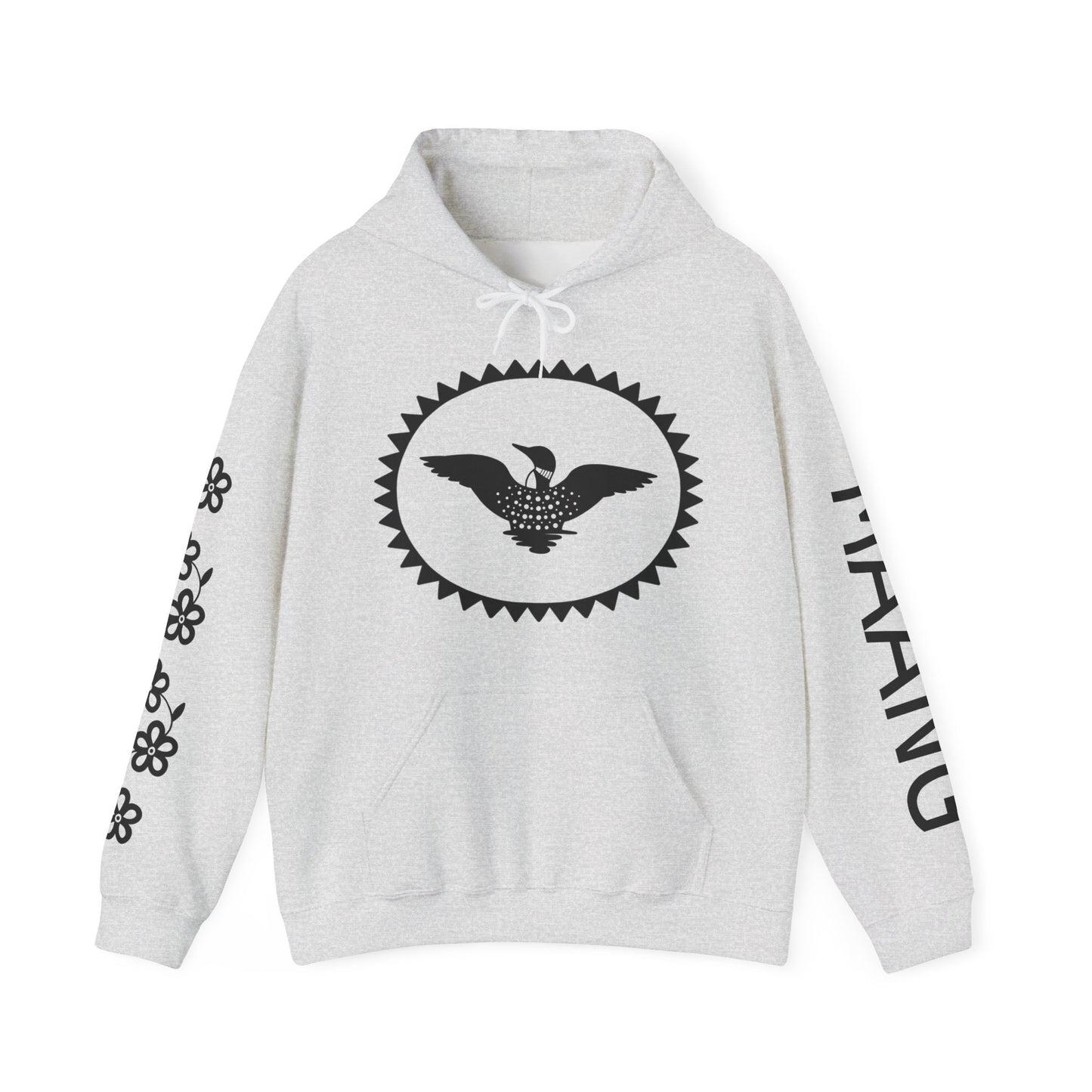 Maang / Loon Design - Unisex Gildan Heavy Blend™ Hooded Sweatshirt