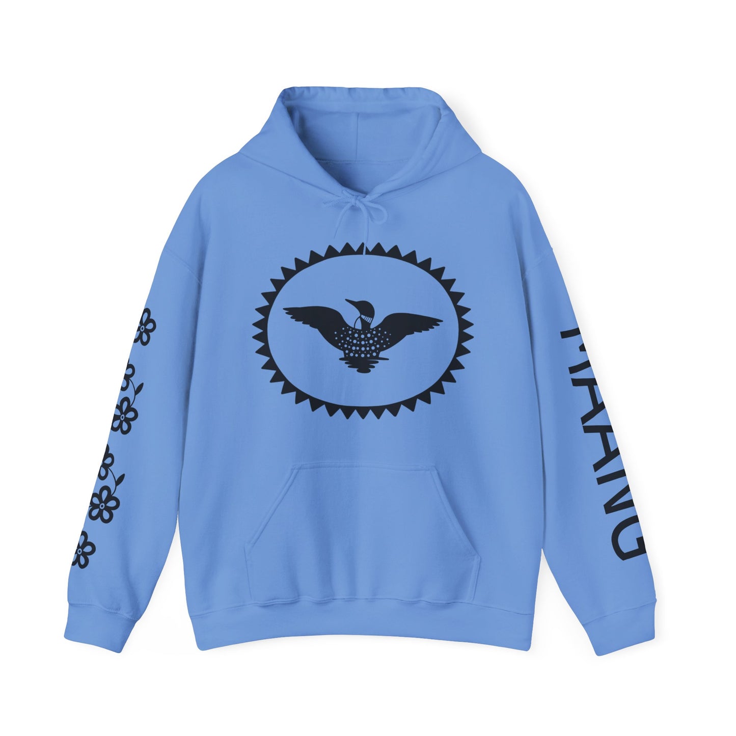 Maang / Loon Design - Unisex Gildan Heavy Blend™ Hooded Sweatshirt