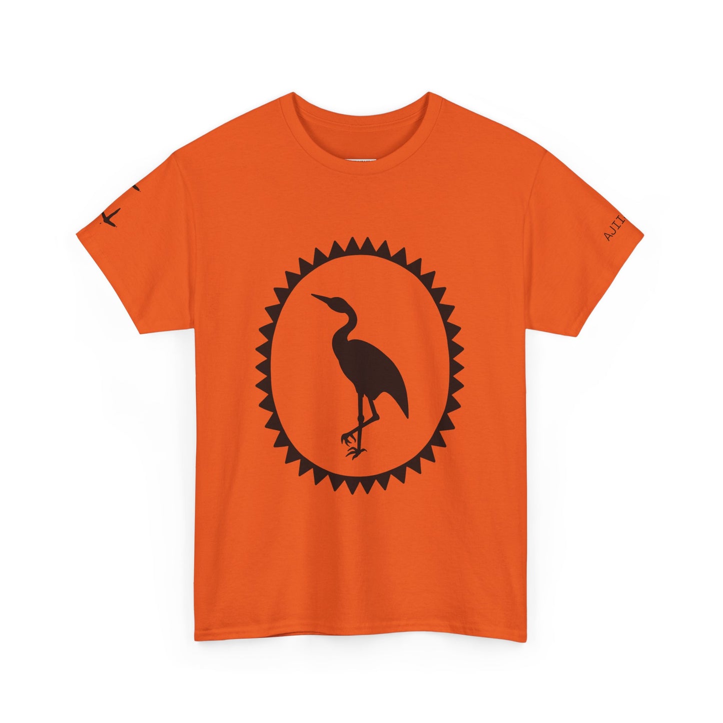 Ajiijaak / Crane Design - Unisex Gildan Heavy Cotton Tee