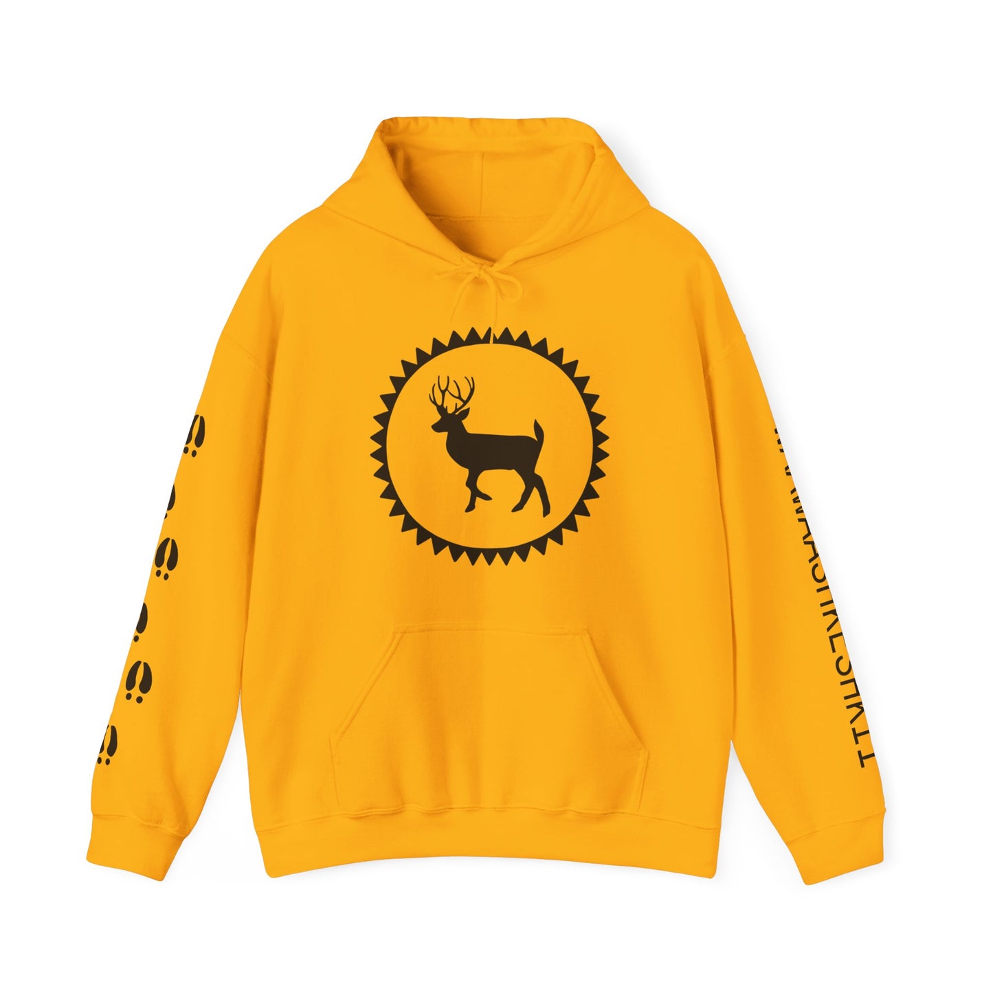 Waawaashkeshkii / Deer Design - Unisex Gildan Heavy Blend™ Hooded Sweatshirt