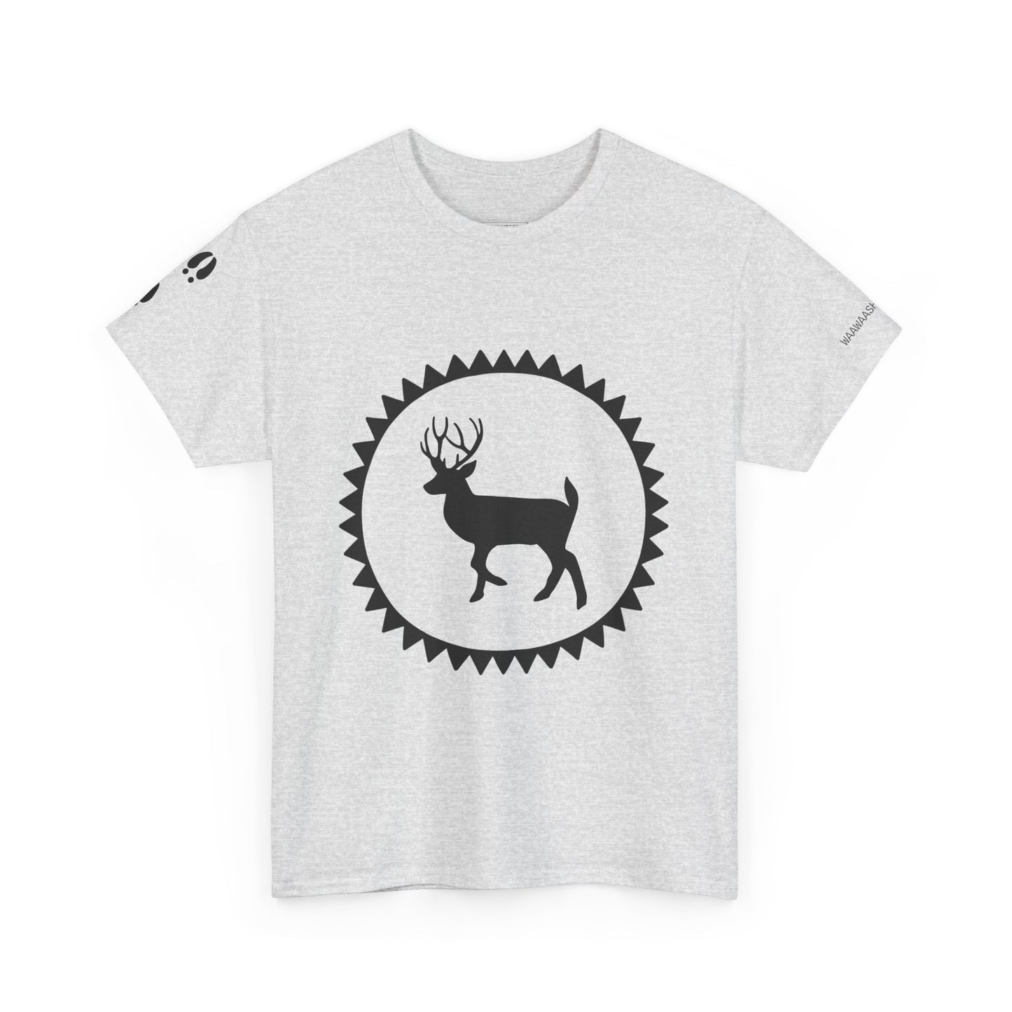 Waawaashkeshkii / Deer Design - Unisex Gildan Heavy Cotton Tee