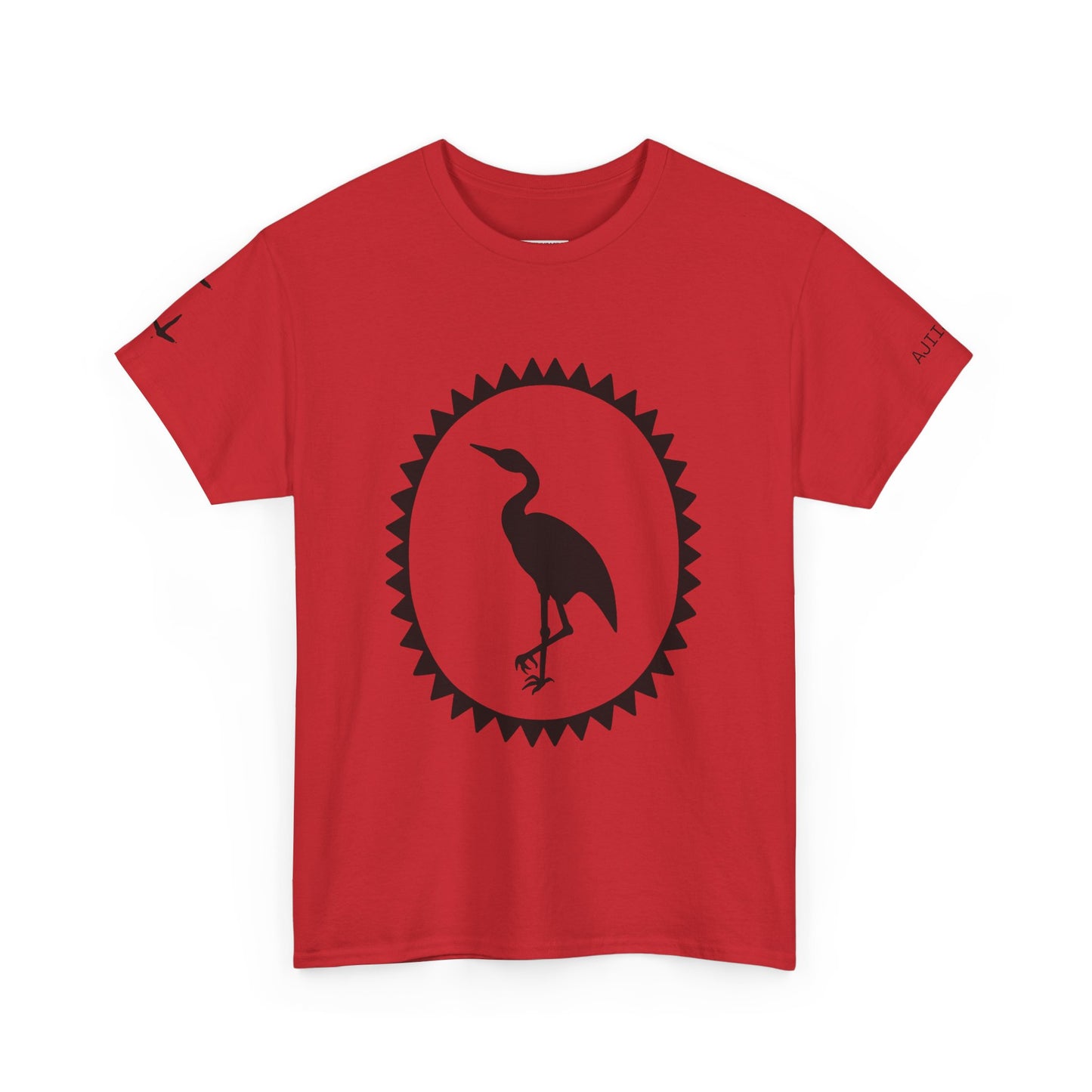 Ajiijaak / Crane Design - Unisex Gildan Heavy Cotton Tee