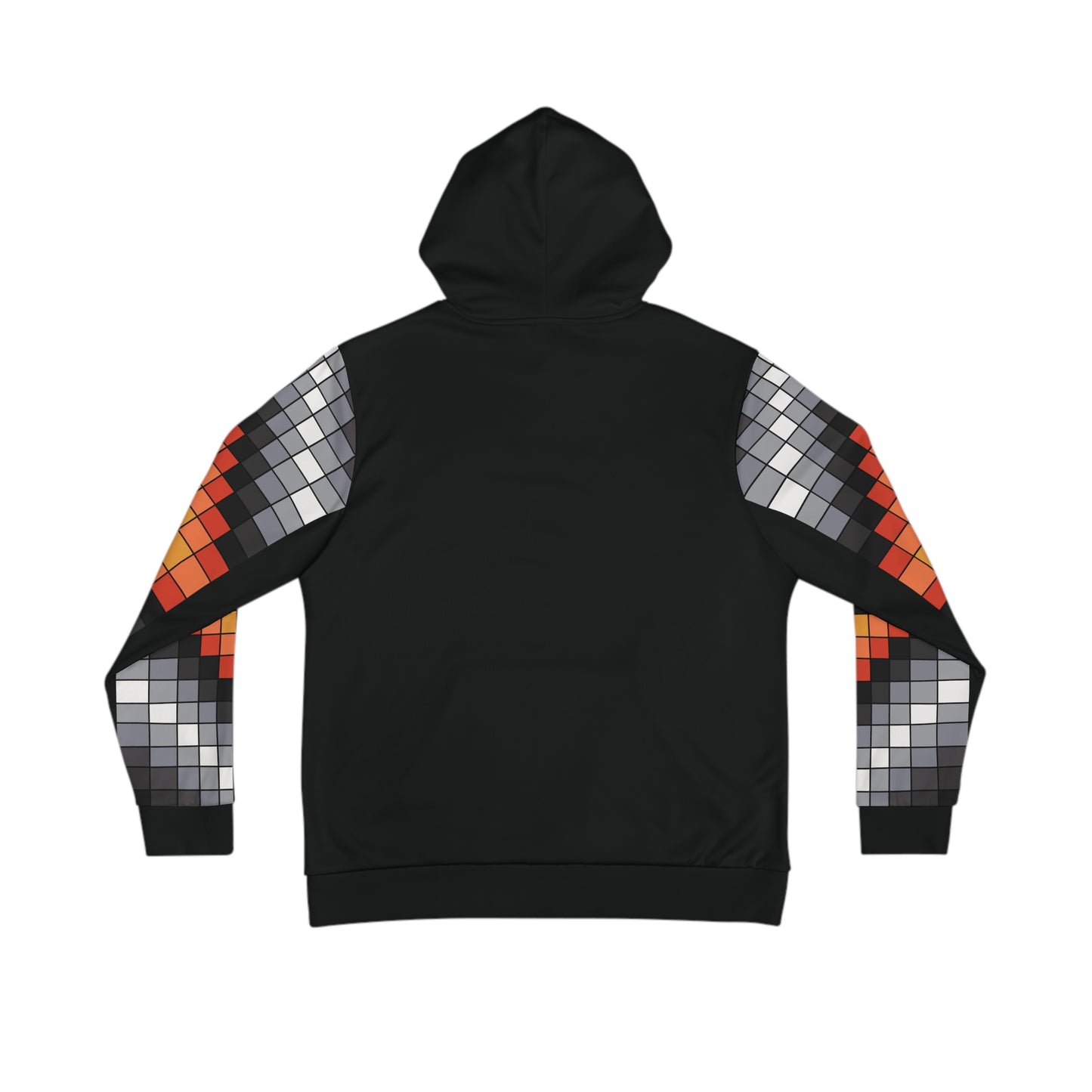 Fire Colors Geometric Design - Unisex Hoodie