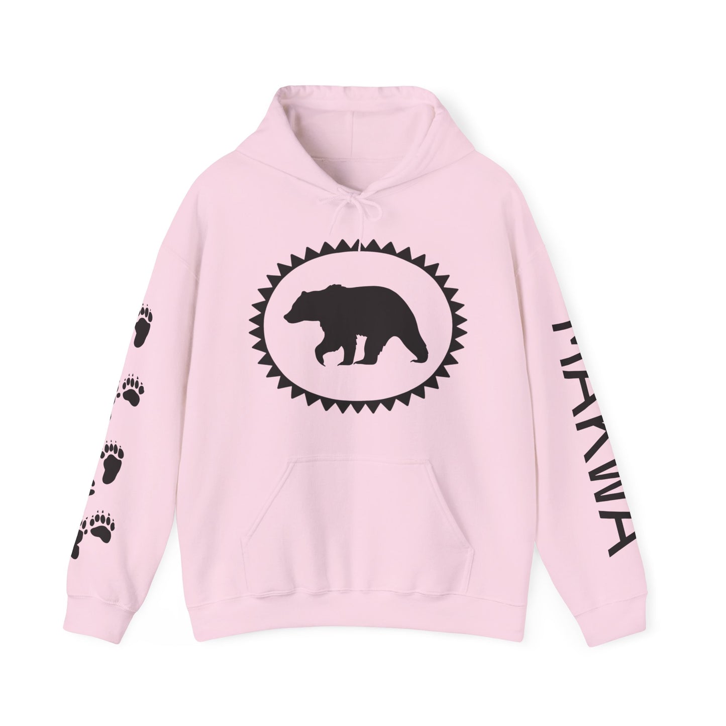 Makwa / Bear Design - Unisex Gildan Heavy Blend™ Hooded Sweatshirt