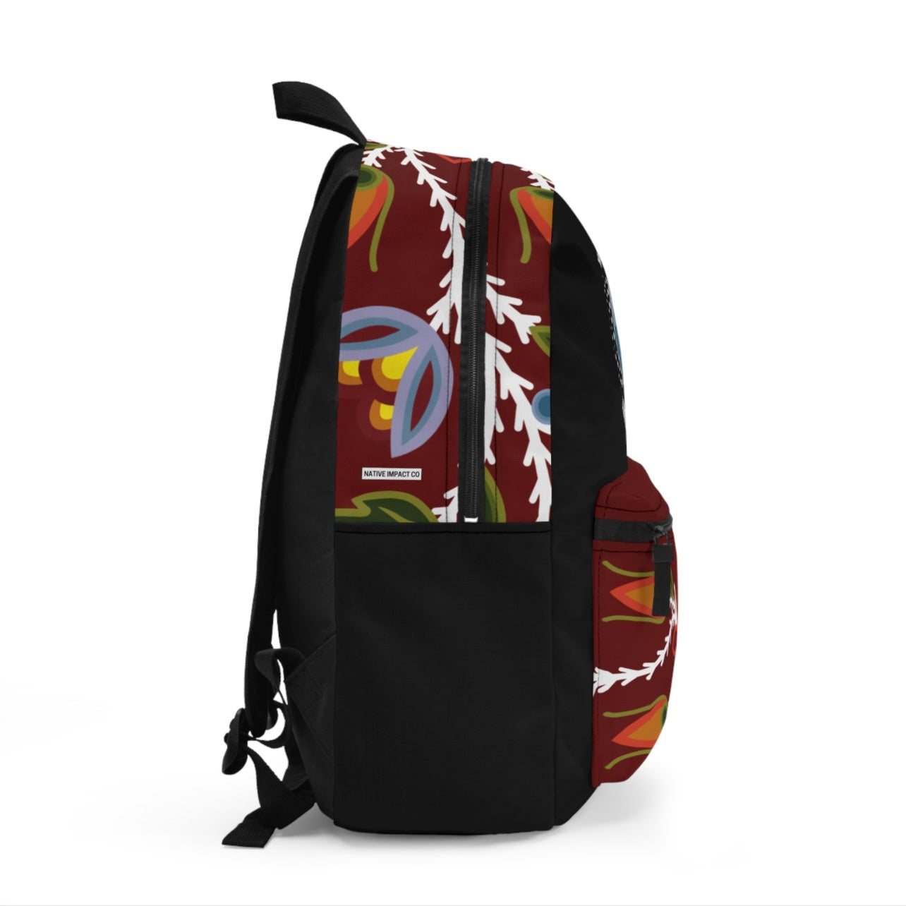 Red Cliff Shoreline & Ojibwe Floral - Backpack