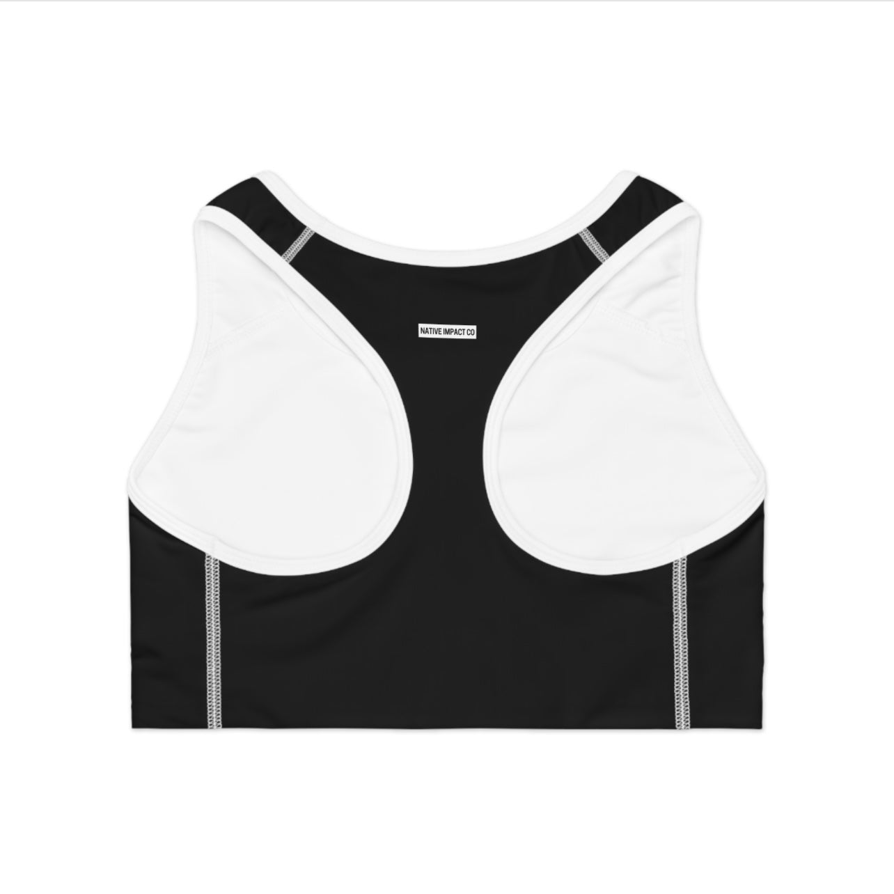 Anishinaabe - Sports Bra - Black