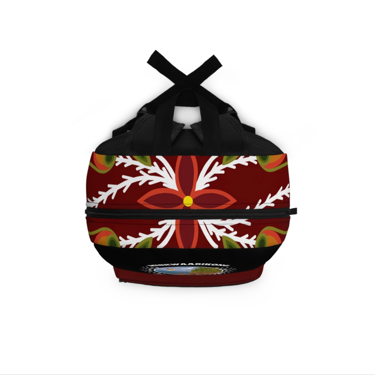 Red Cliff Shoreline & Ojibwe Floral - Backpack